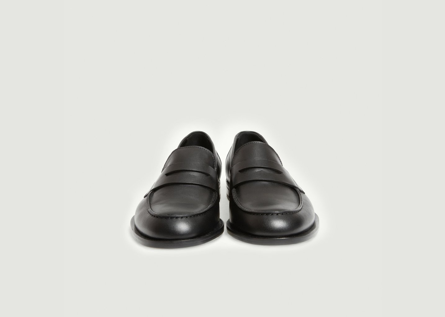 l'exception Mocassins Rudolph Noir Philippe Zorzetto