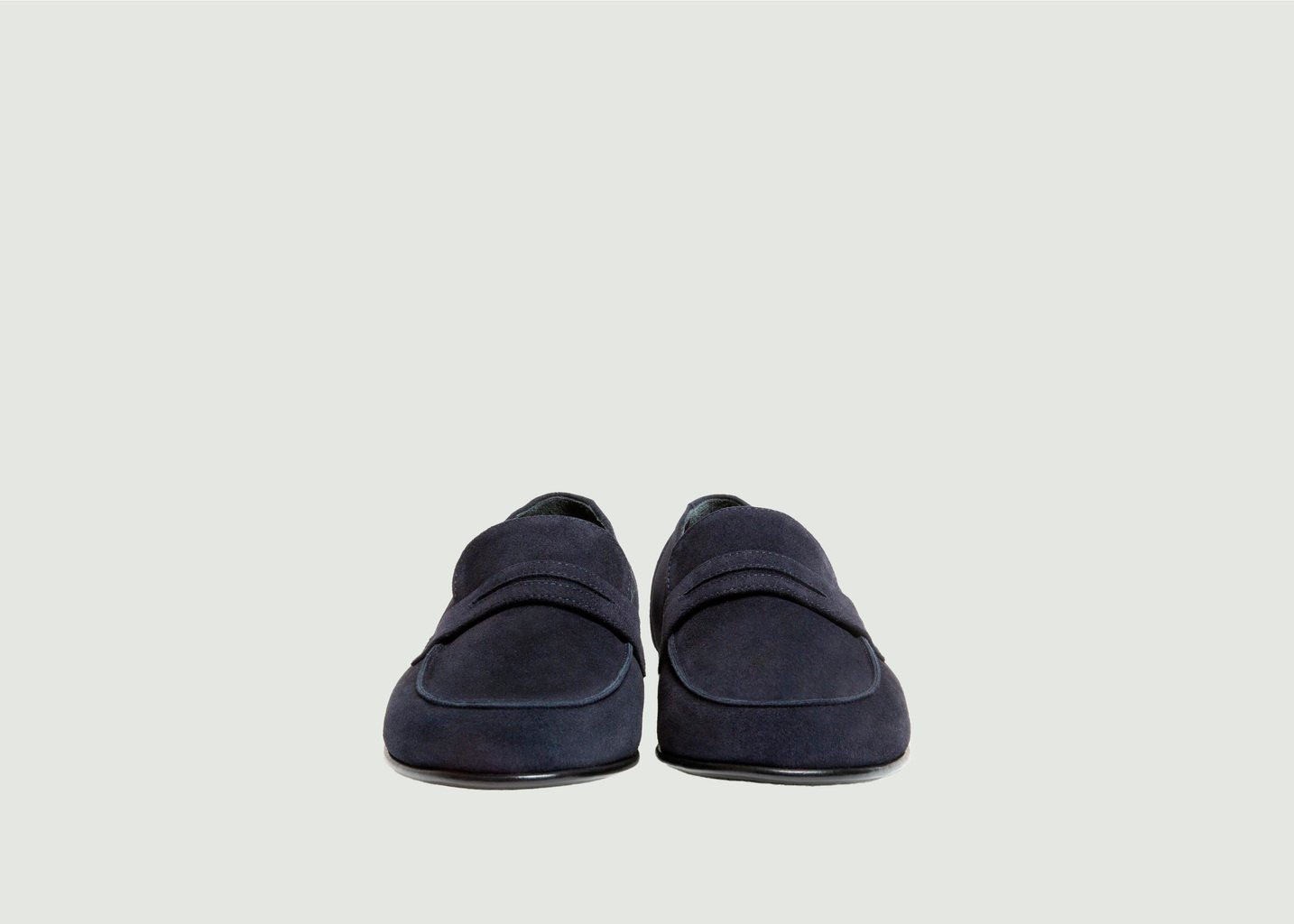 L'exception Mocassins Serge Bleu Marine Philippe Zorzetto