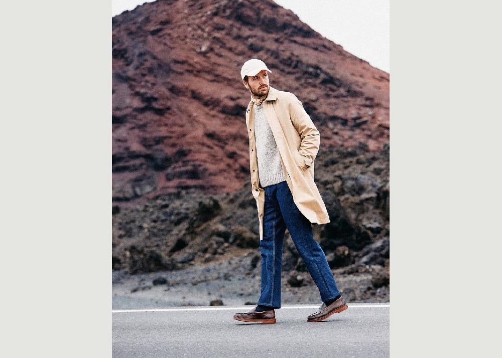 L'exception Mocassins Virgile Marron Odaje Ex M.Moustache