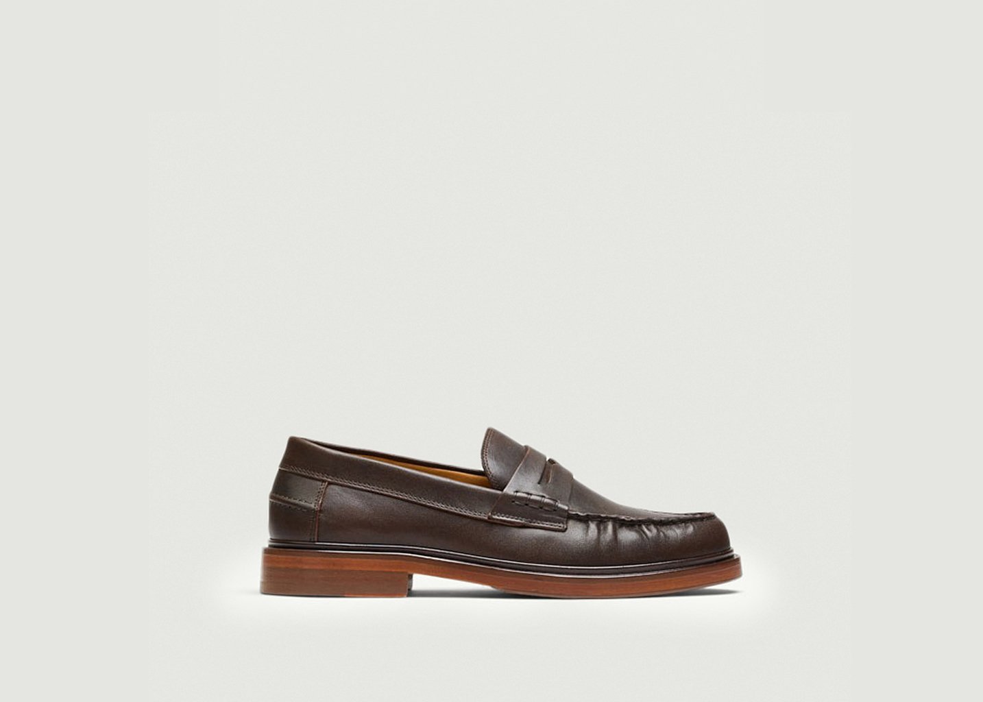 l'exception Mocassins Virgile Marron Odaje ex M.Moustache