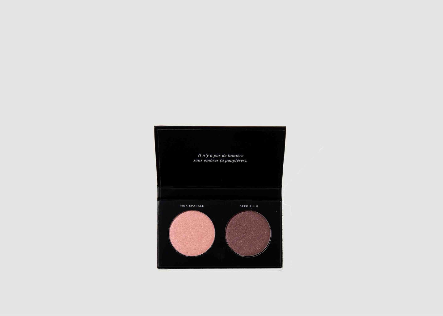 l'exception Mon duo Ombres à paupières rose 1.8gr Blanc P.Lab Beauty