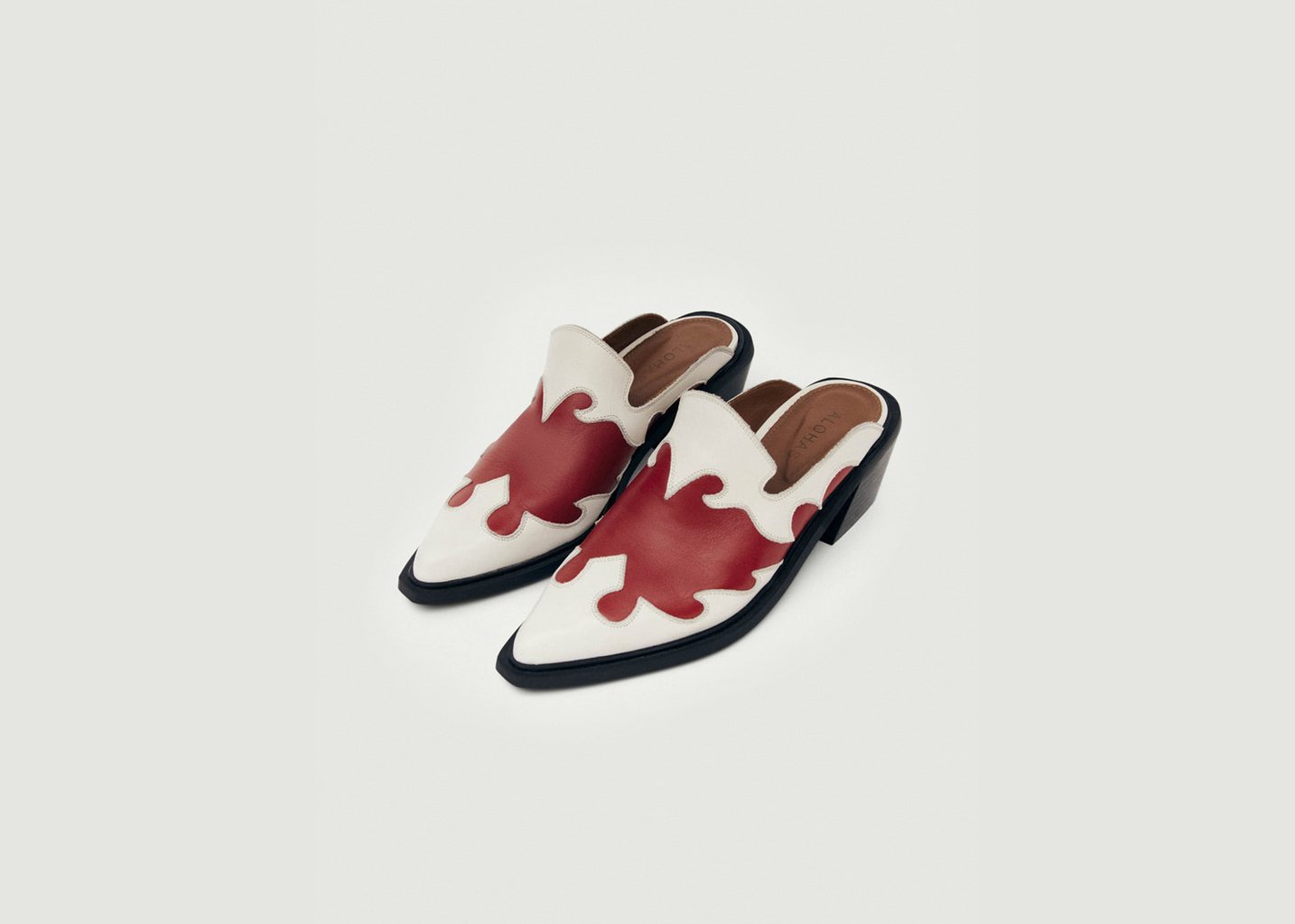 L'exception Mules Weston En Cuir Multicolore Alohas