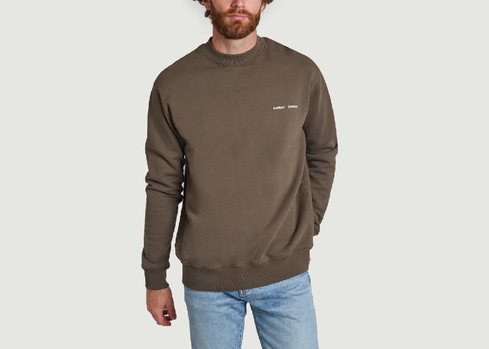 L'exception Norsbro Crewneck 11720 Marron Samsoe & Samsoe