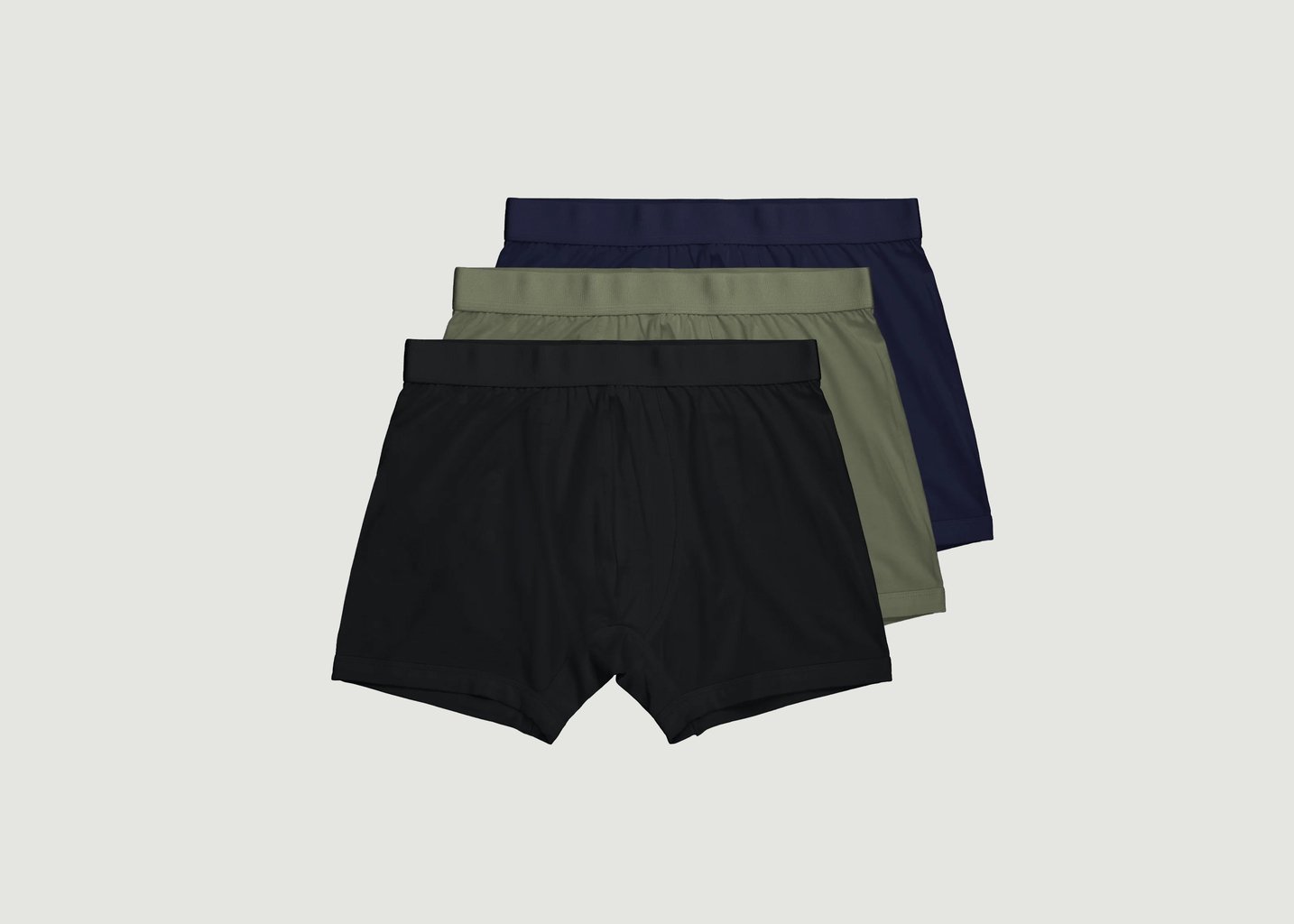 l'exception Pack 3 Boxers Parnasse Multicolore Talc Paris