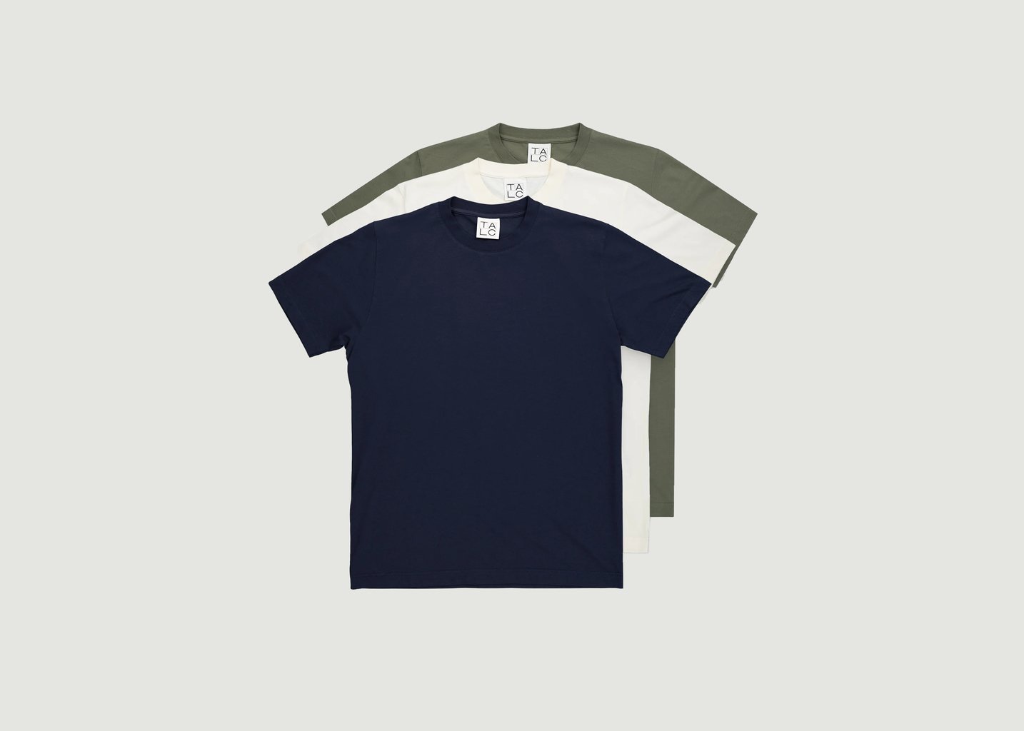 l'exception Pack 3 T shirts Rimbo Multicolore Talc Paris