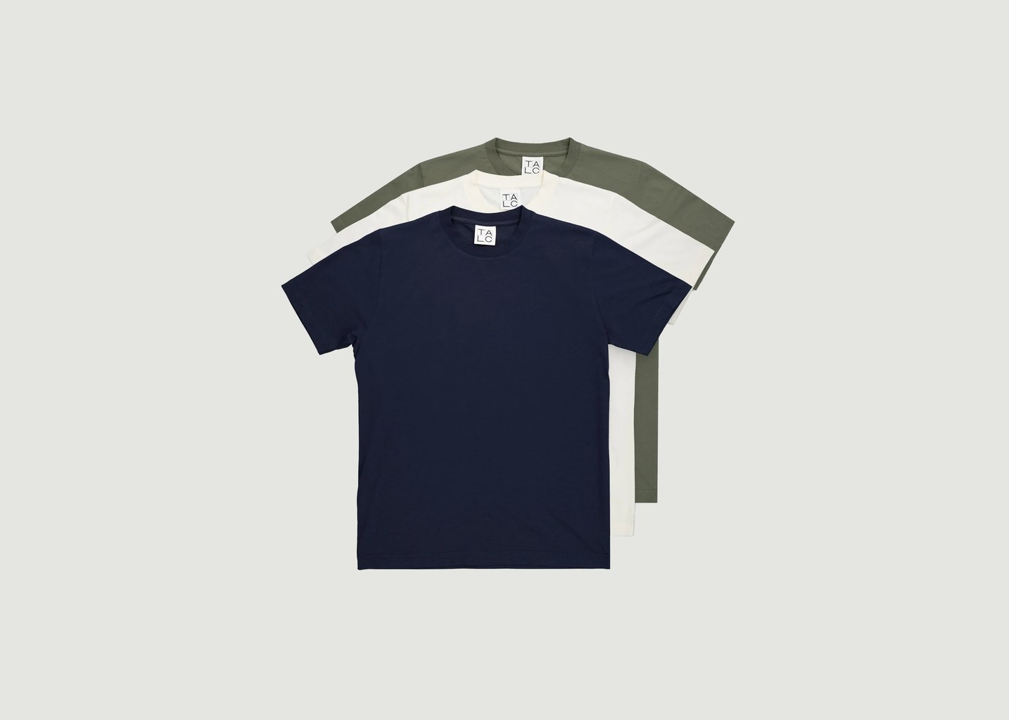 l'exception Pack 3 T shirts Rimbo Multicolore Talc Paris