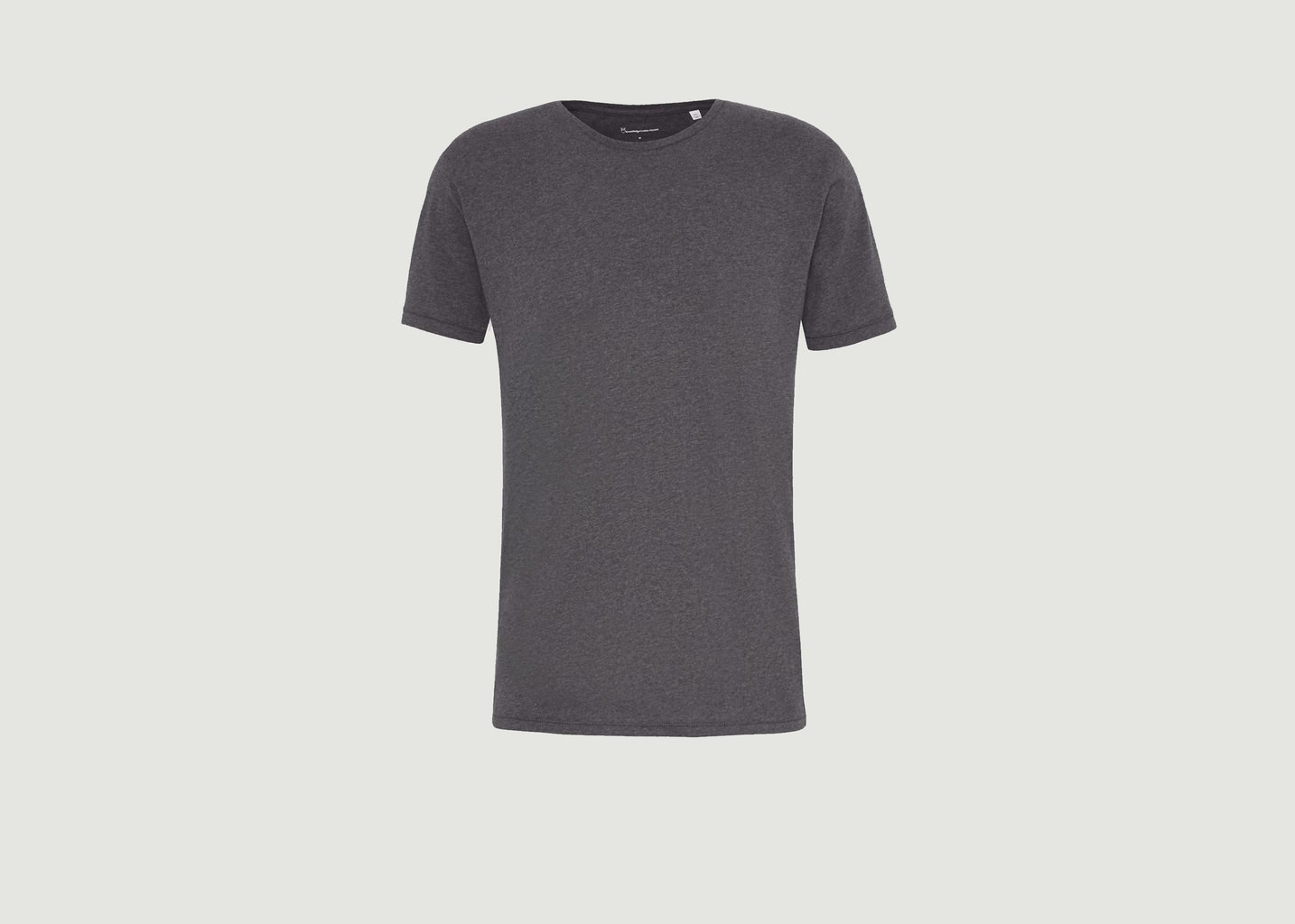 l'exception Pack de deux t shirt Alder Gris Knowledge Cotton Apparel