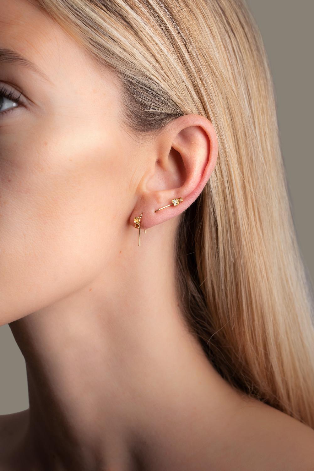 L'exception Paire De Boucles Valentin Or April Please