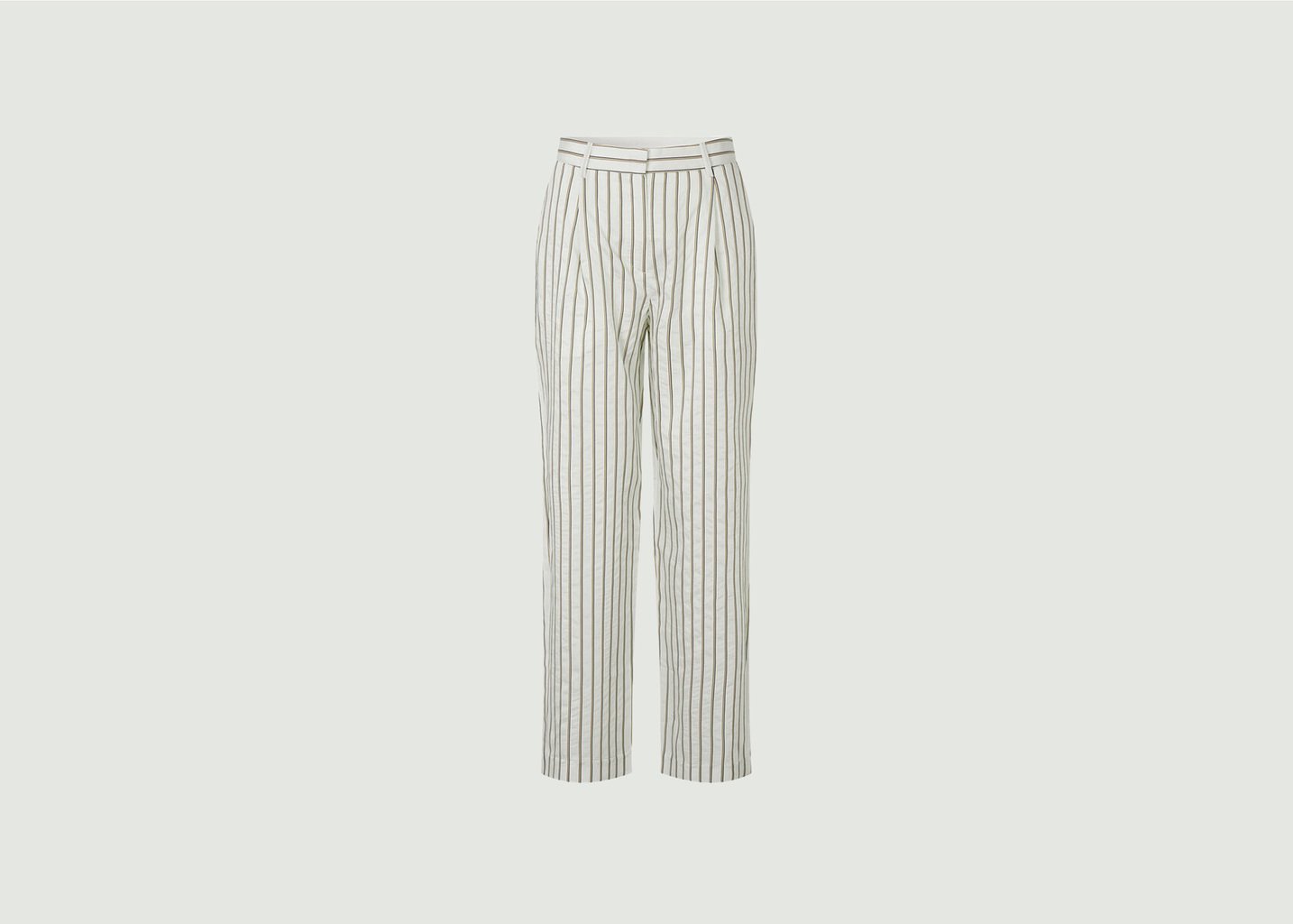 l'exception Pantalon Agneta 14907 Blanc Samsoe & Samsoe