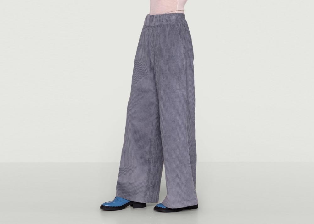 L'exception Pantalon Ancrage Femme Gris Maison Lener