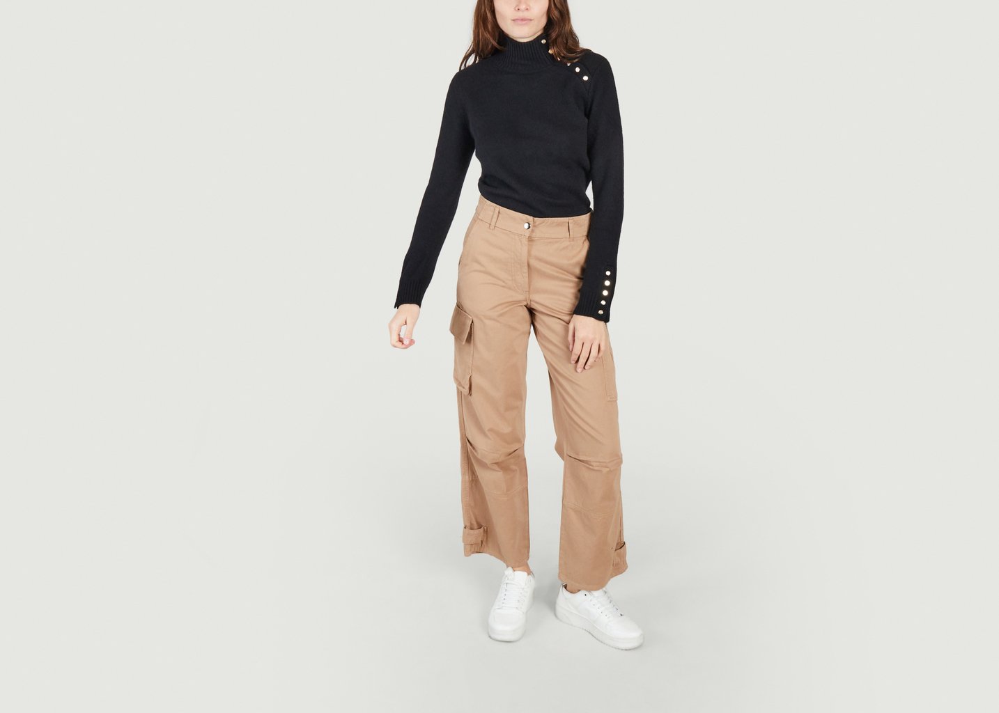 L'exception Pantalon Atmosphere Beige Second Female