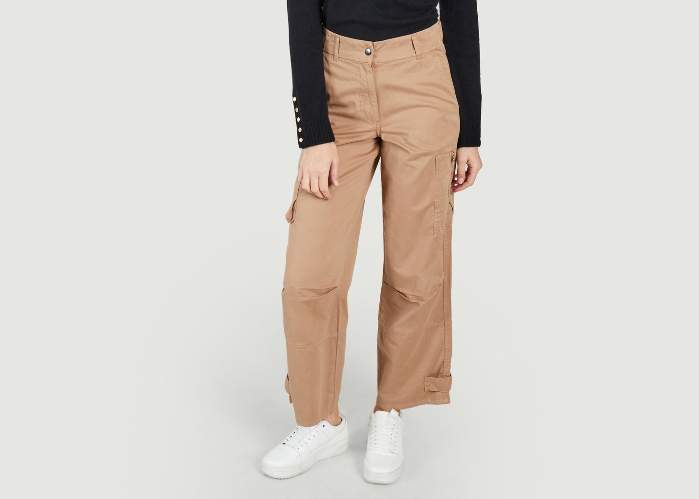 l'exception Pantalon Atmosphere Beige Second Female