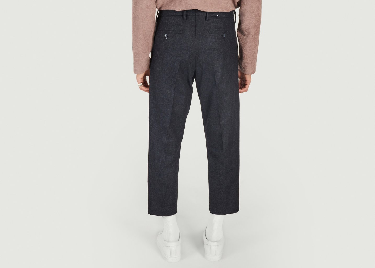 L'exception Pantalon Bill 1630 Bleu Marine No Nationality 07