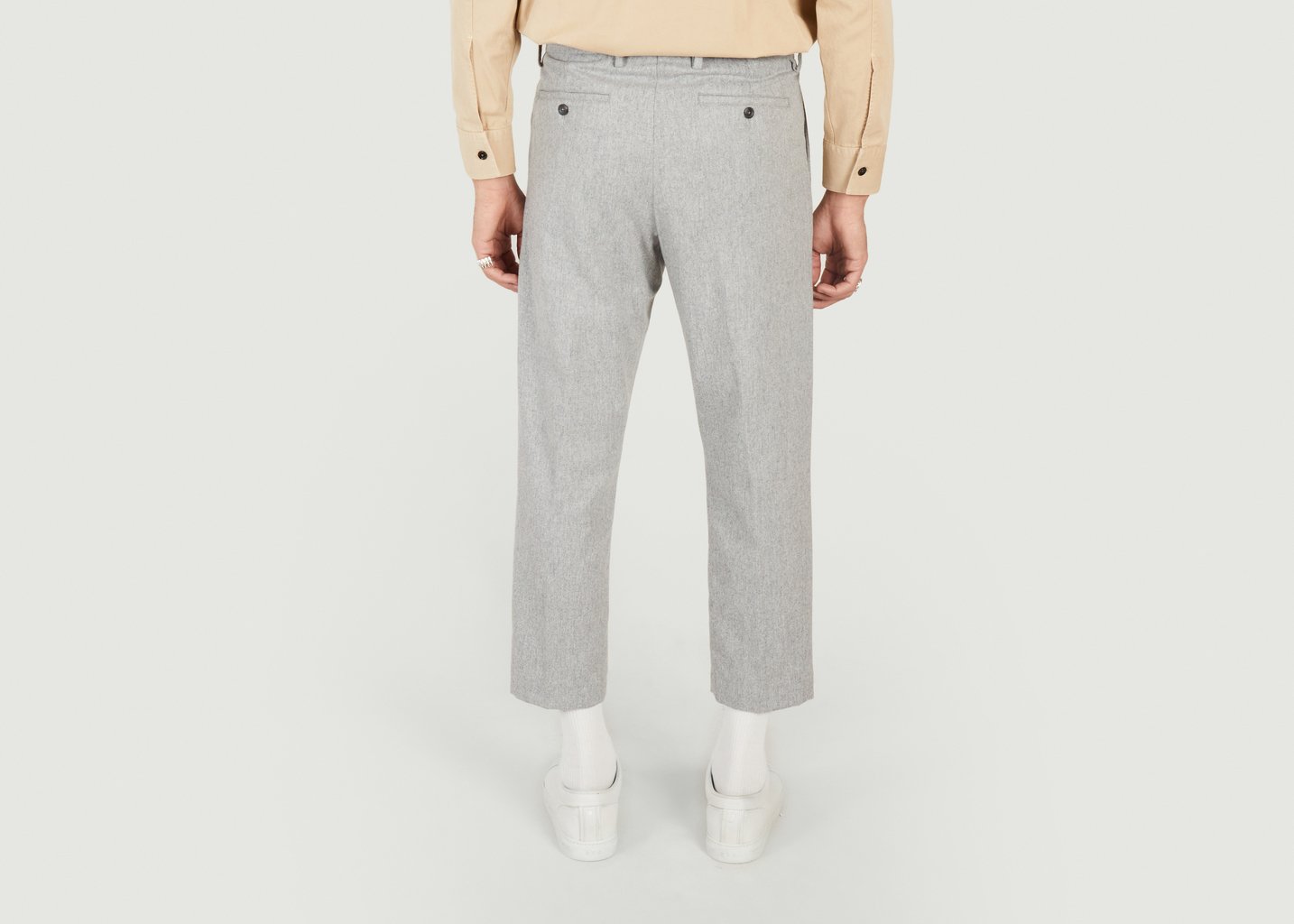 L'exception Pantalon Bill 1630 Gris No Nationality 07