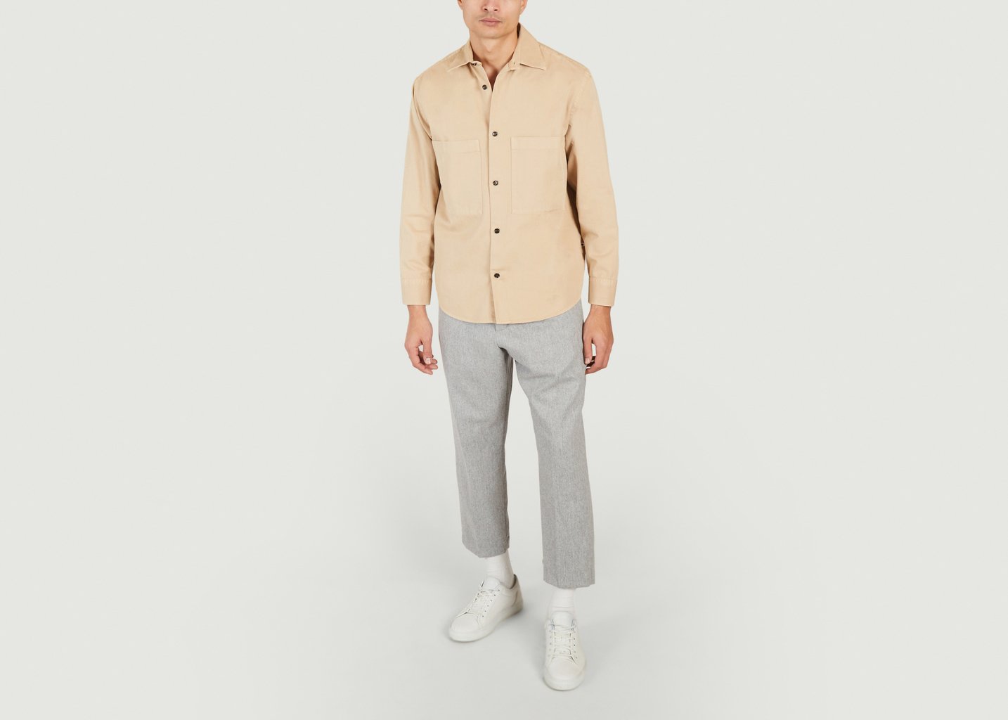 L'exception Pantalon Bill 1630 Gris No Nationality 07