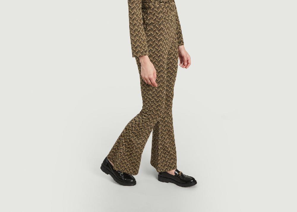 L'exception Pantalon Border Facet Multicolore King Louie