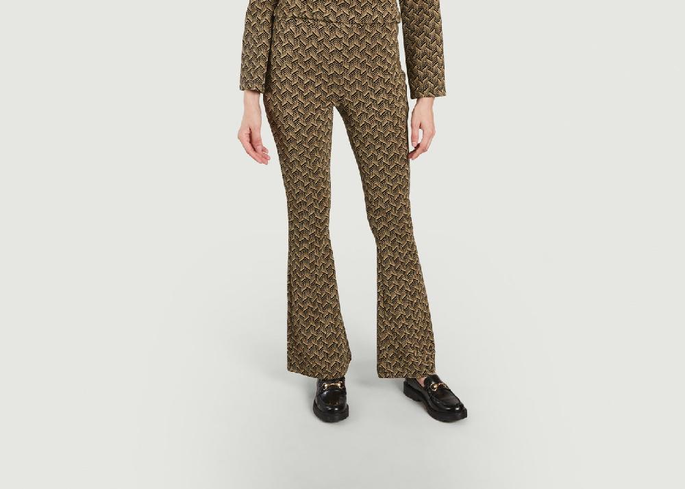 l'exception Pantalon Border Facet Multicolore King Louie