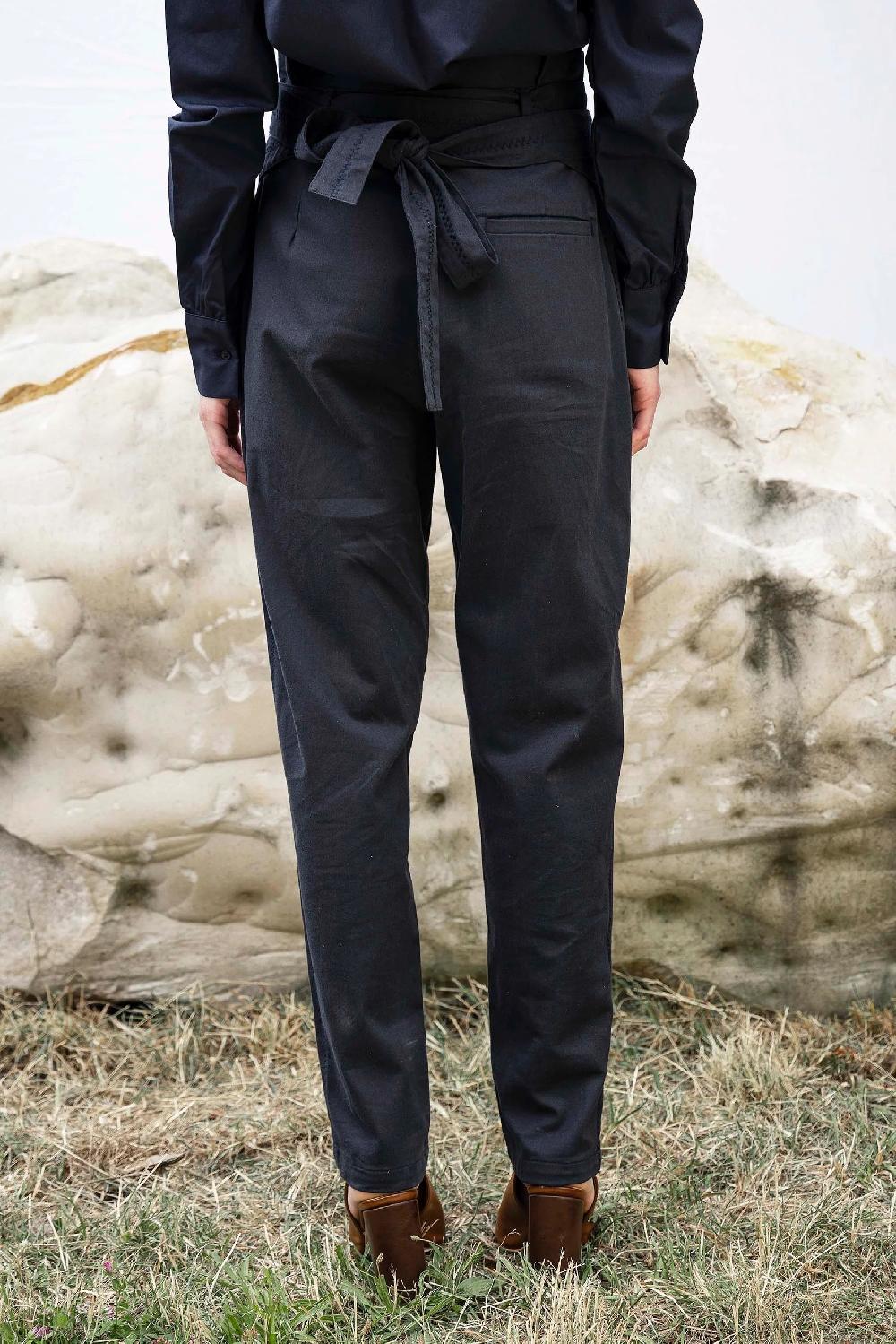 L'exception Pantalon Calipso Bleu Marine Misericordia