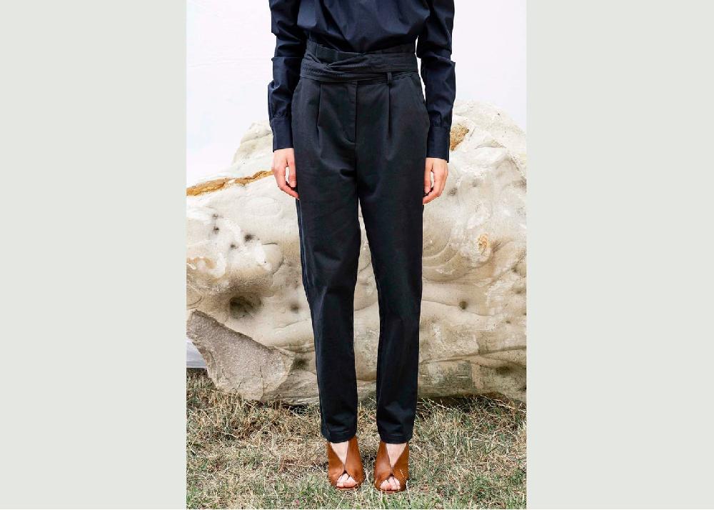 l'exception Pantalon Calipso Bleu Marine Misericordia