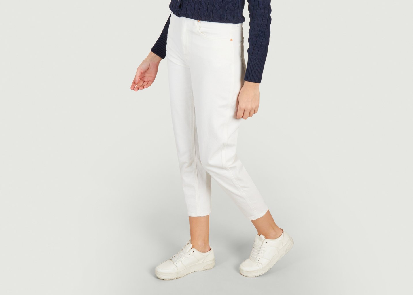 L'exception Pantalon Carrot Blanc Polo Ralph Lauren