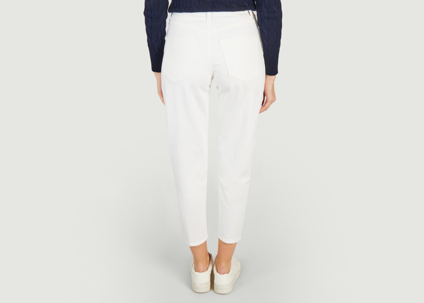 L'exception Pantalon Carrot Blanc Polo Ralph Lauren