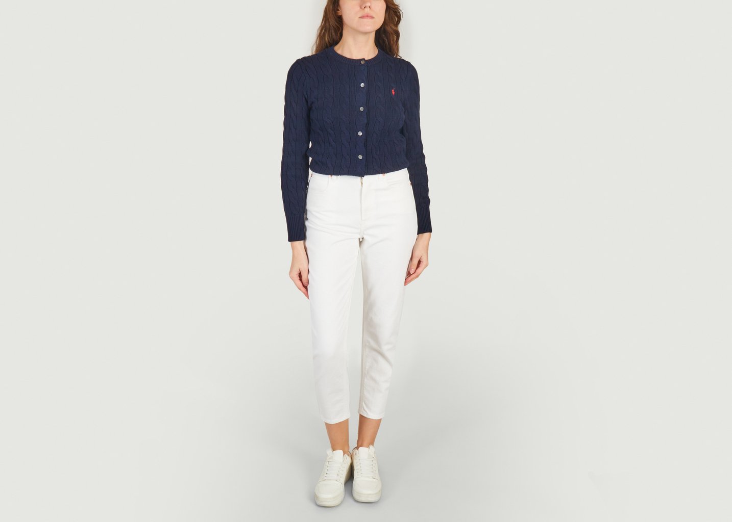 L'exception Pantalon Carrot Blanc Polo Ralph Lauren