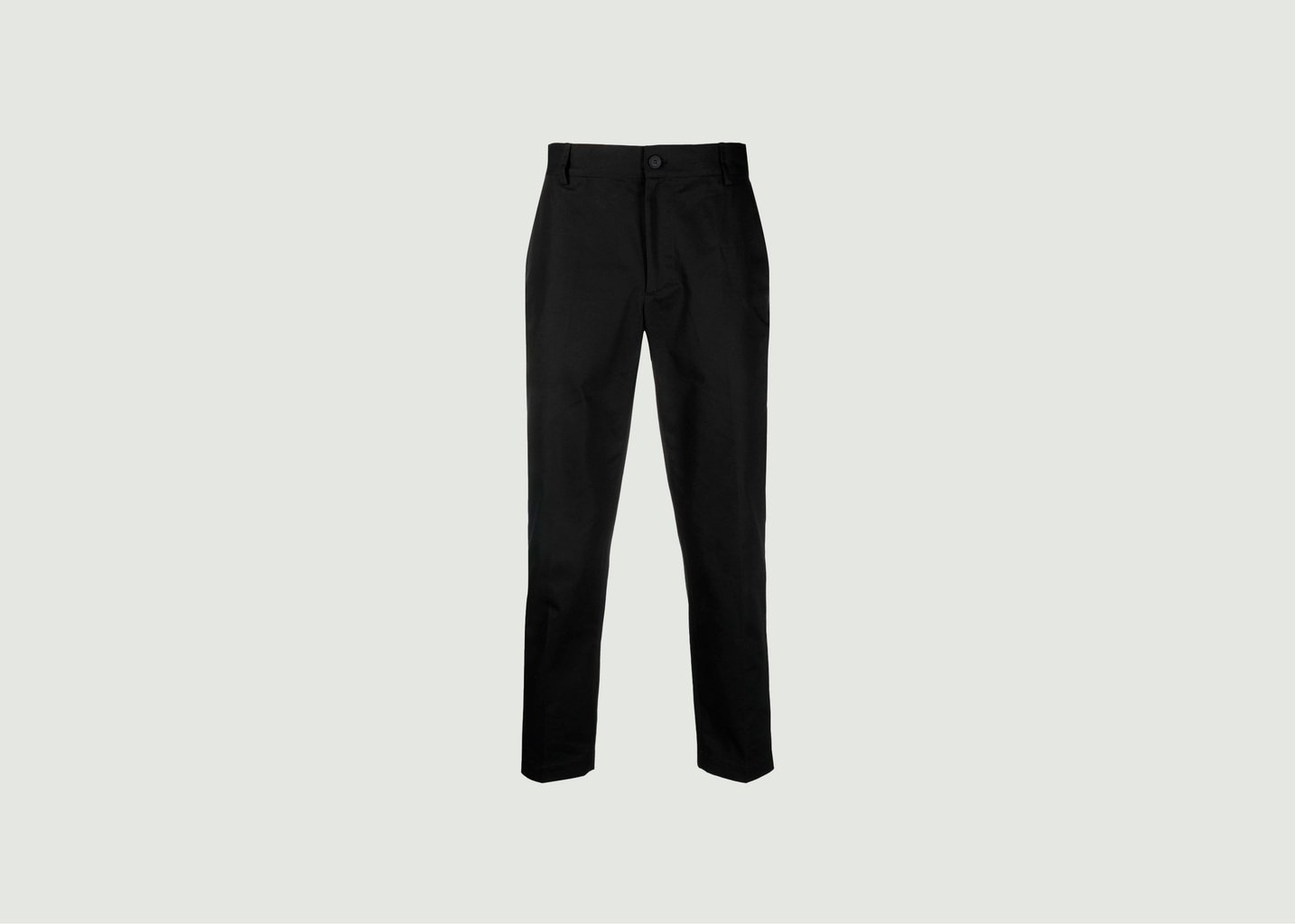 l'exception Pantalon chino Carotte Noir Maison Kitsuné