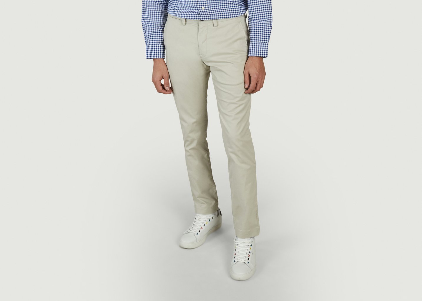 L'exception Pantalon Chino Coupe Slim Beige Polo Ralph Lauren