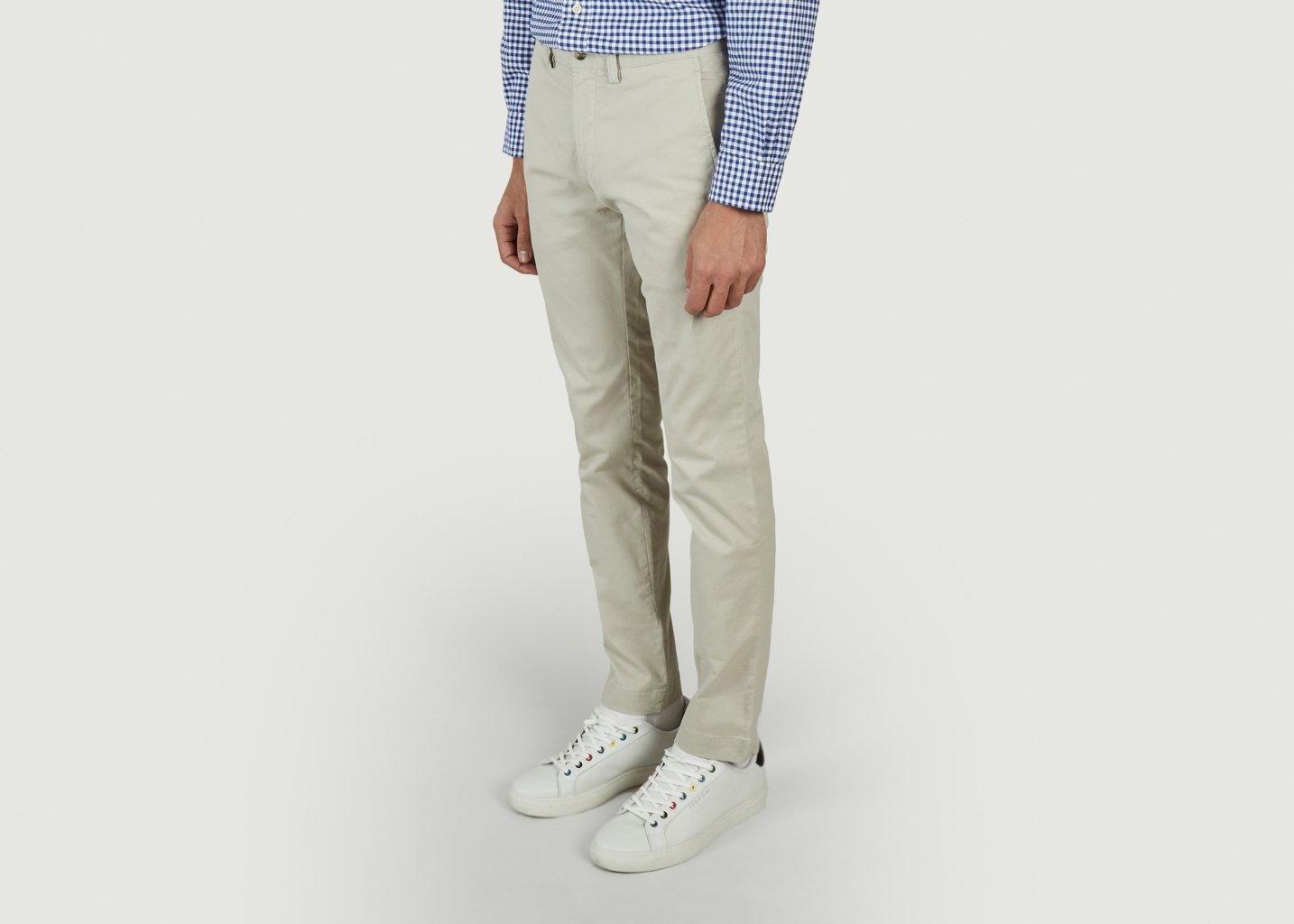 L'exception Pantalon Chino Coupe Slim Beige Polo Ralph Lauren