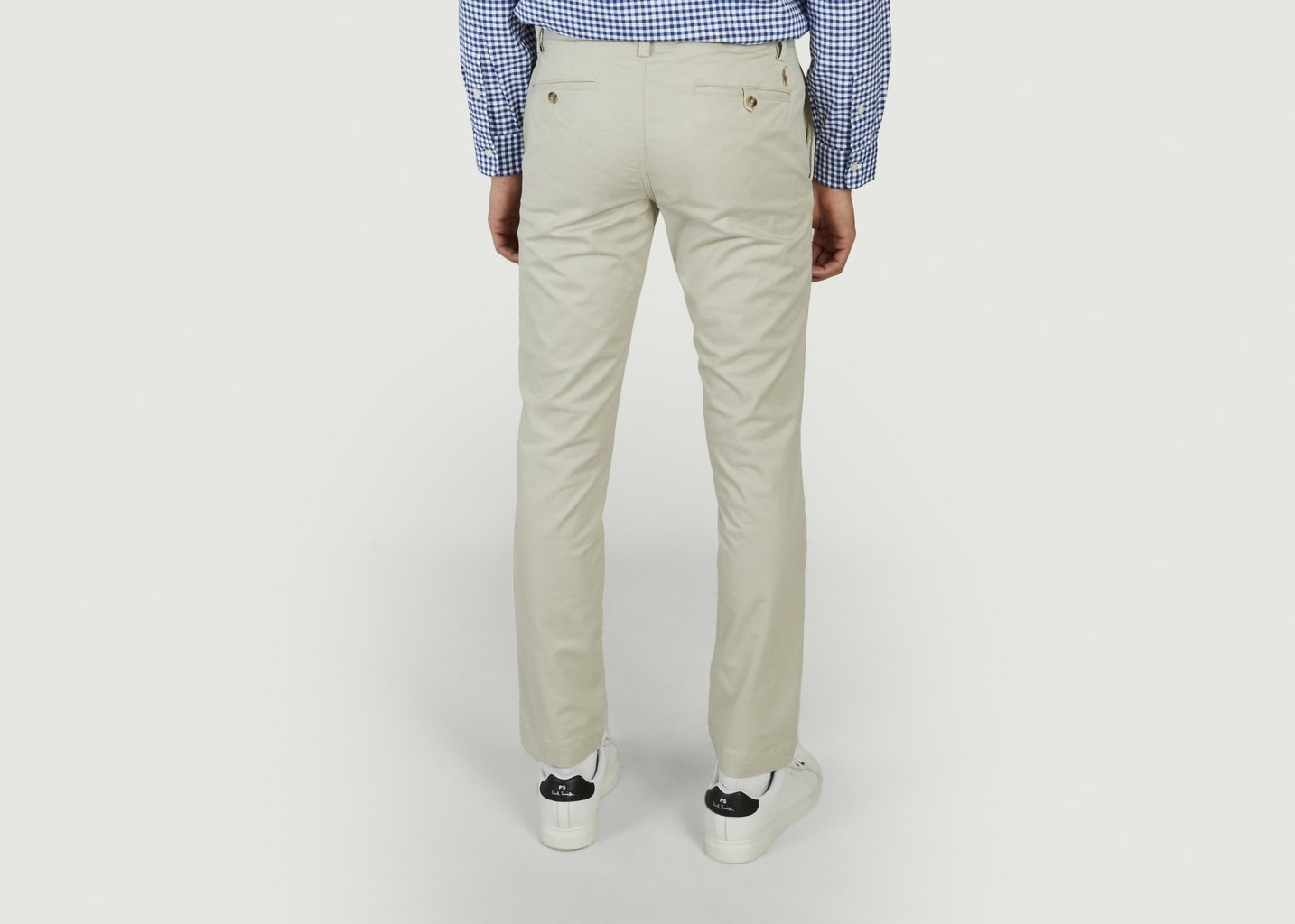 L'exception Pantalon Chino Coupe Slim Beige Polo Ralph Lauren