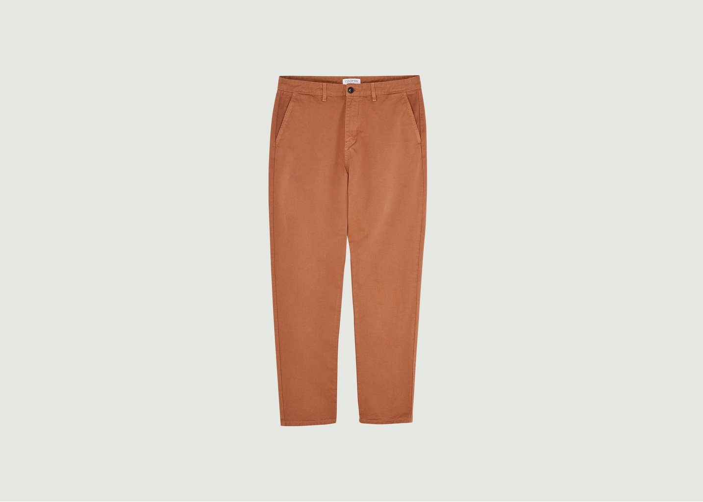 l'exception Pantalon chino en twill de coton Ocre L'Exception Paris