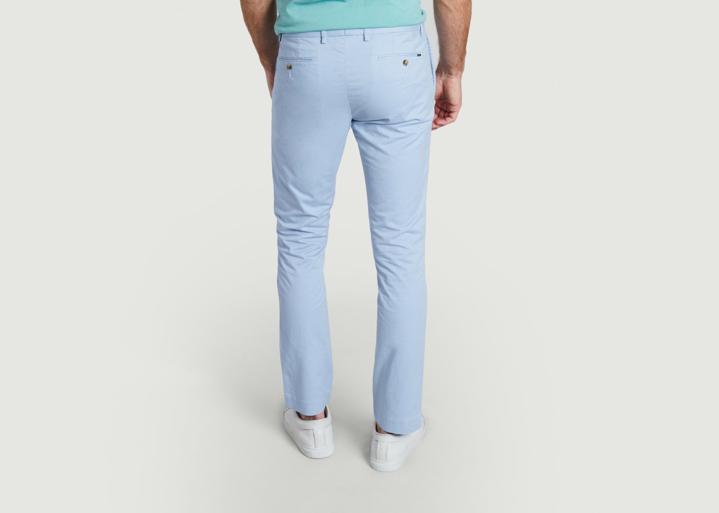 L'exception Pantalon Chino Slim Fit Bleu Clair Polo Ralph Lauren