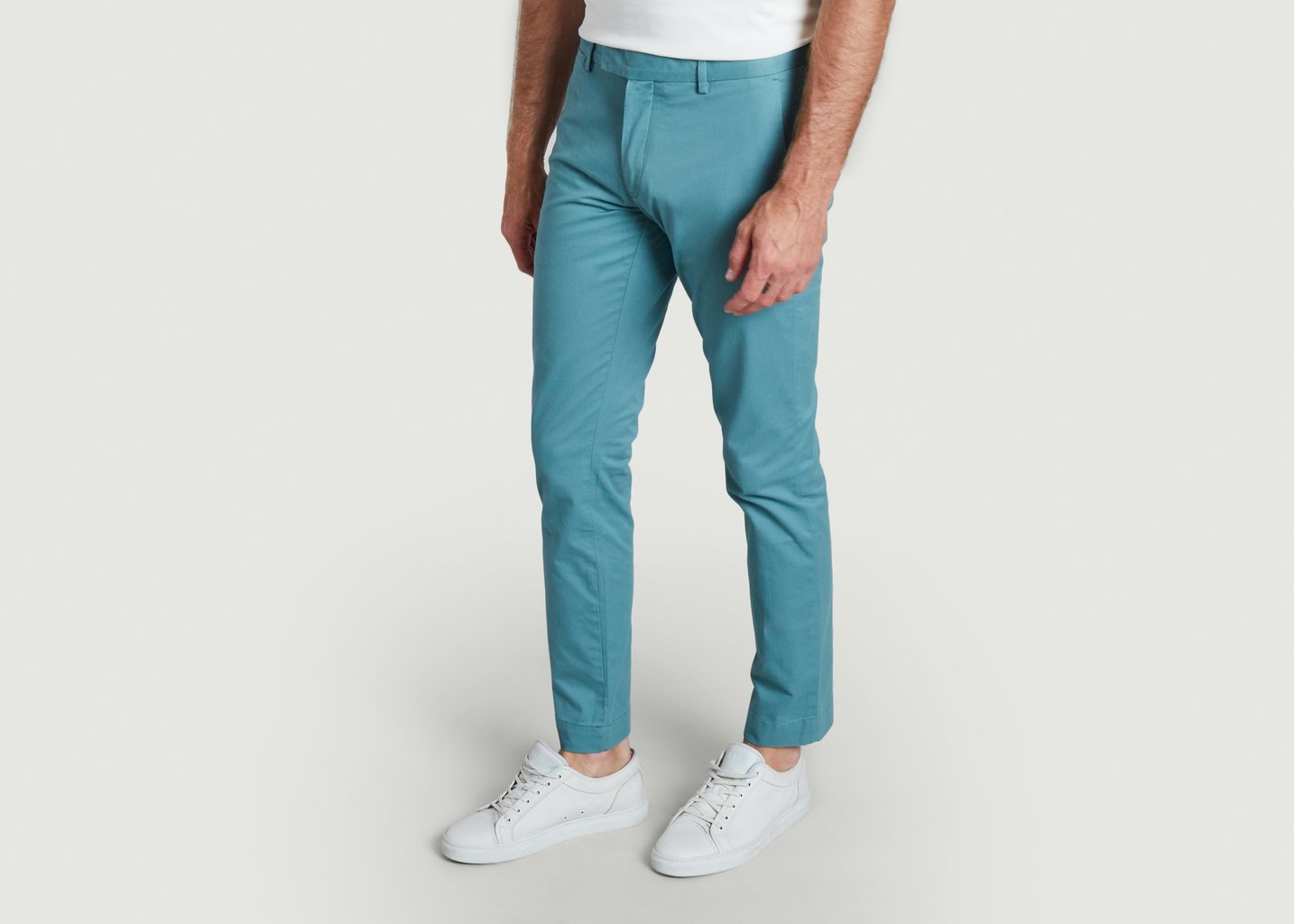 L'exception Pantalon Chino Slim Fit Vert Polo Ralph Lauren