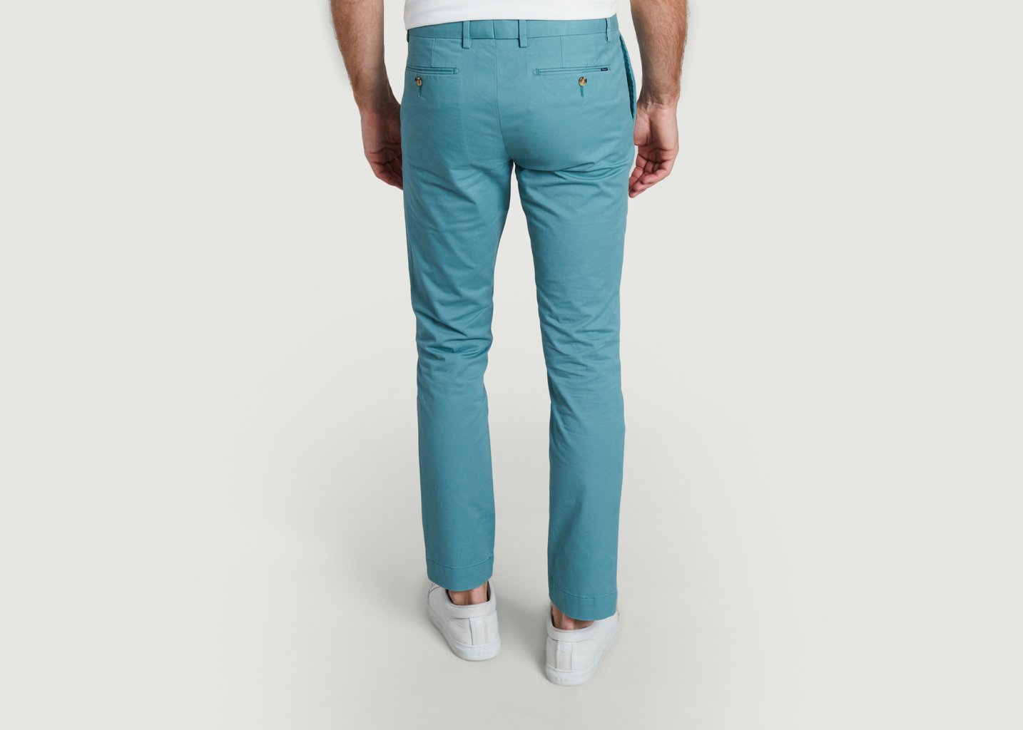 L'exception Pantalon Chino Slim Fit Vert Polo Ralph Lauren
