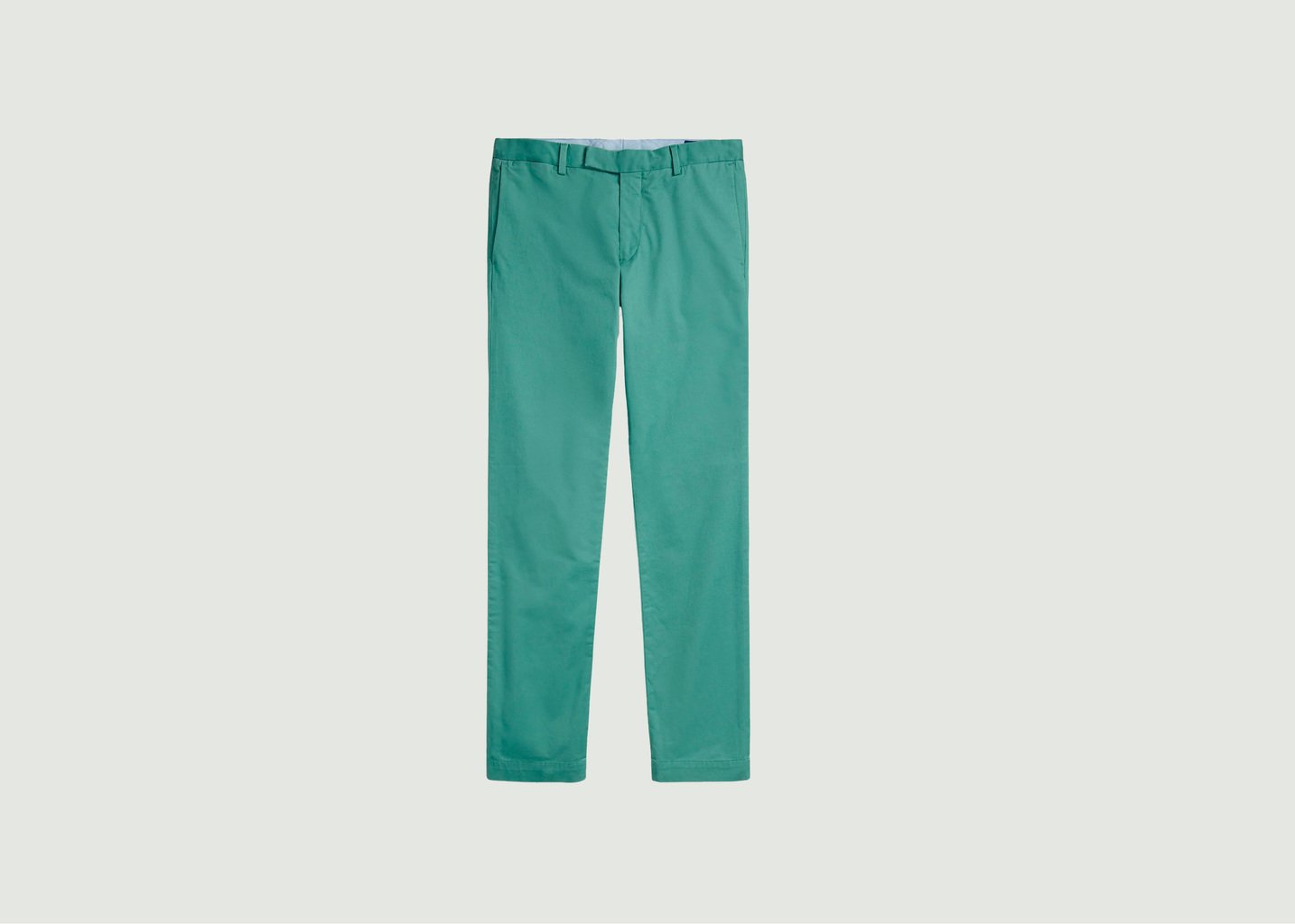 l'exception Pantalon chino slim fit Vert Polo Ralph Lauren