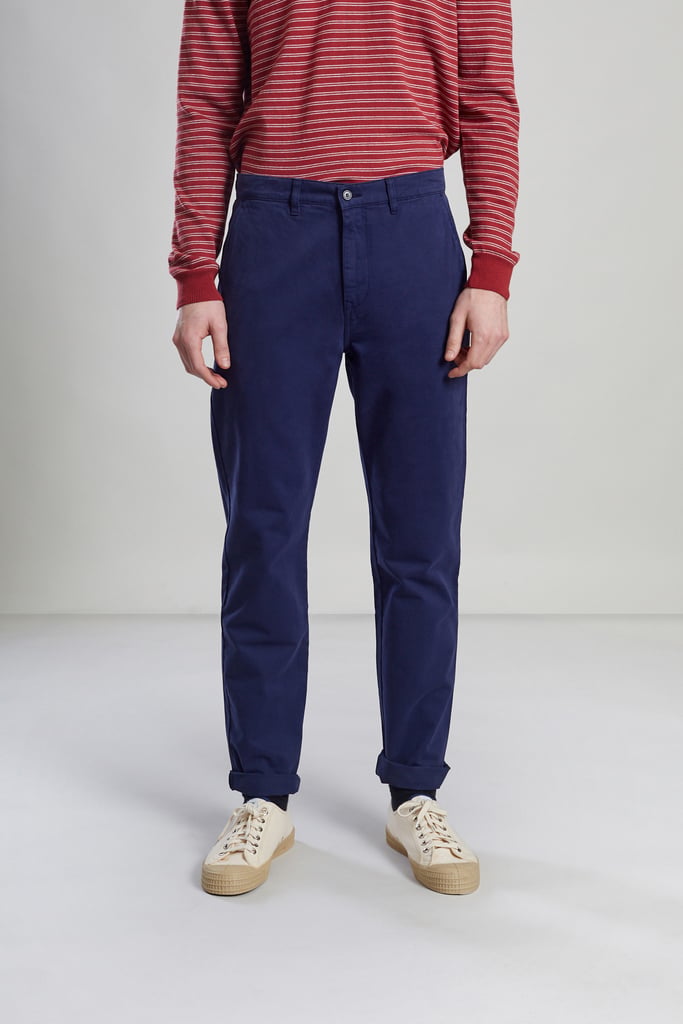 L'exception Pantalon Chino Twill Bleu Marine L'Exception Paris