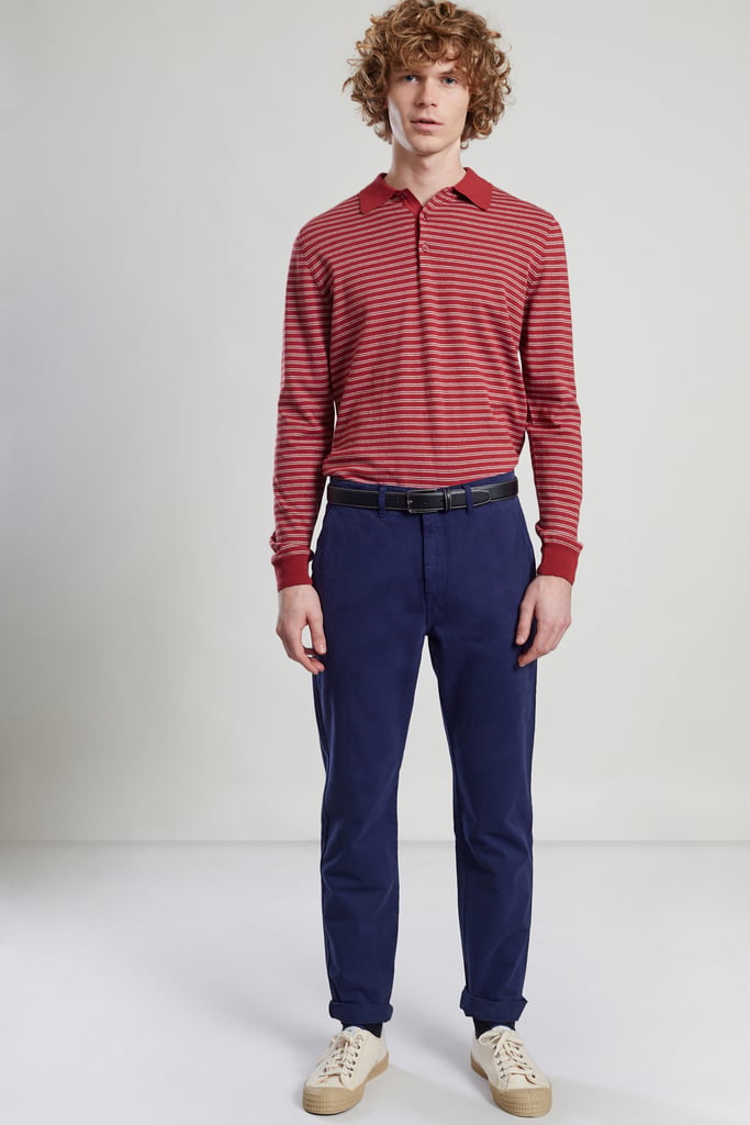 L'exception Pantalon Chino Twill Bleu Marine L'Exception Paris