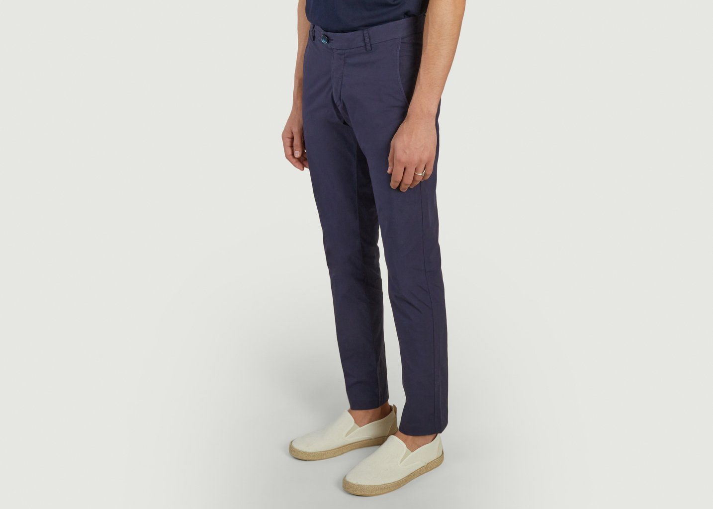 L'exception Pantalon City 3 Bleu Marine JagVi Rive Gauche