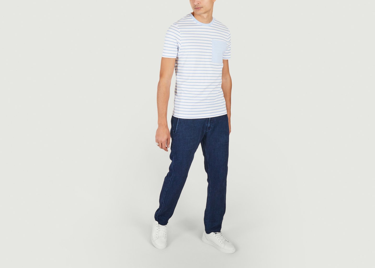 L'exception Pantalon City 3 Denim JagVi Rive Gauche