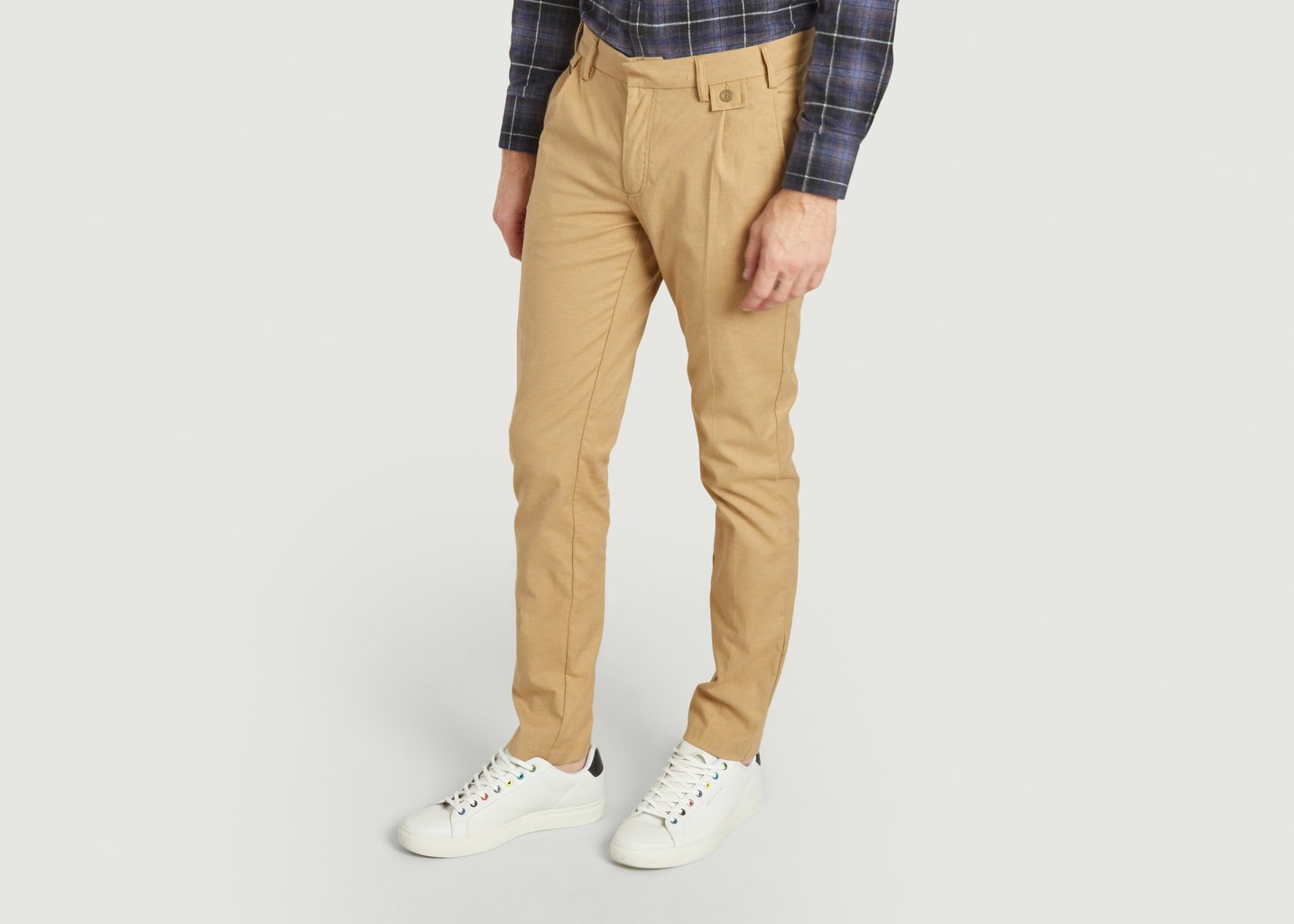 L'exception Pantalon City À Pinces Camel JagVi Rive Gauche