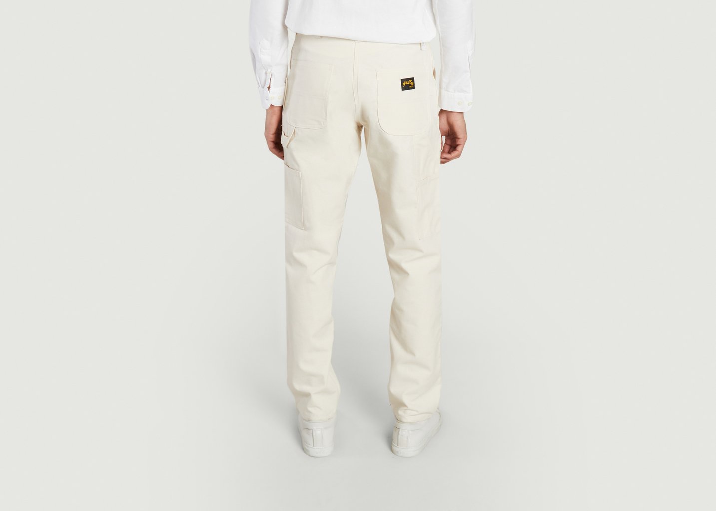 L'exception Pantalon Coupe Relax OG Painter Crème Stan Ray