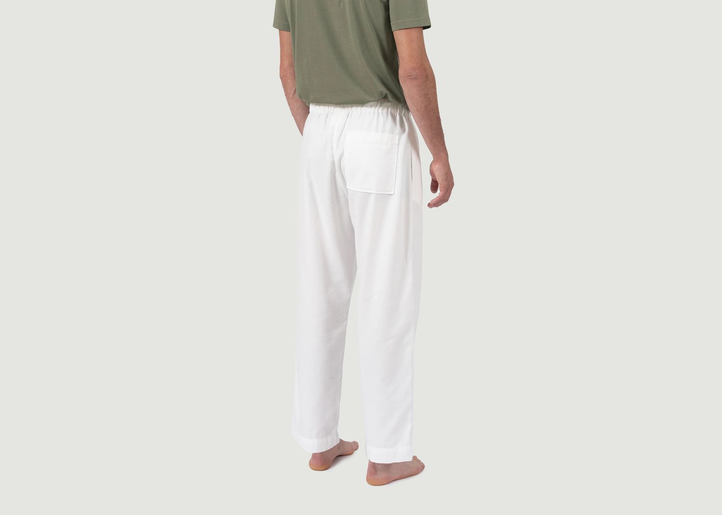 L'exception Pantalon D'Intérieur Missak Ivoire Talc Paris