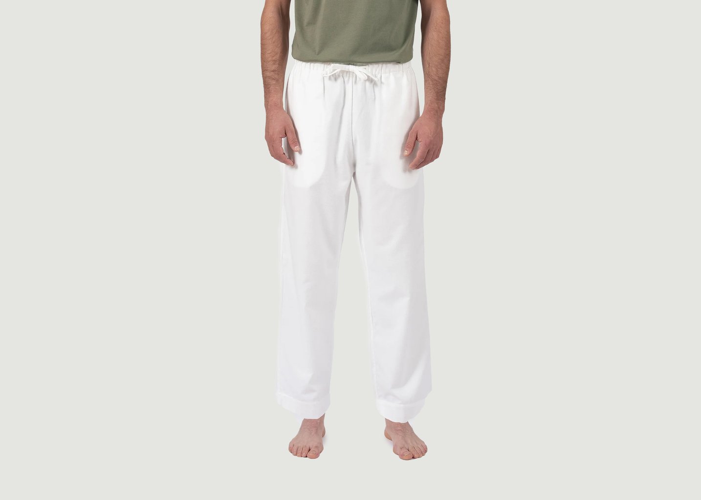 l'exception Pantalon d'Intérieur Missak Ivoire Talc Paris