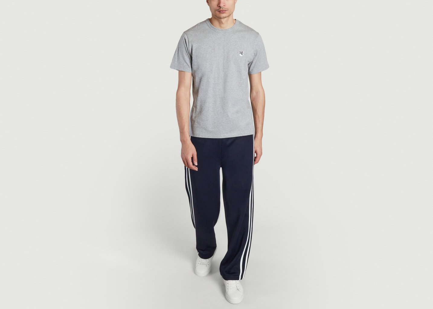 L'exception Pantalon De Jogging Bleu Marine AMI Paris