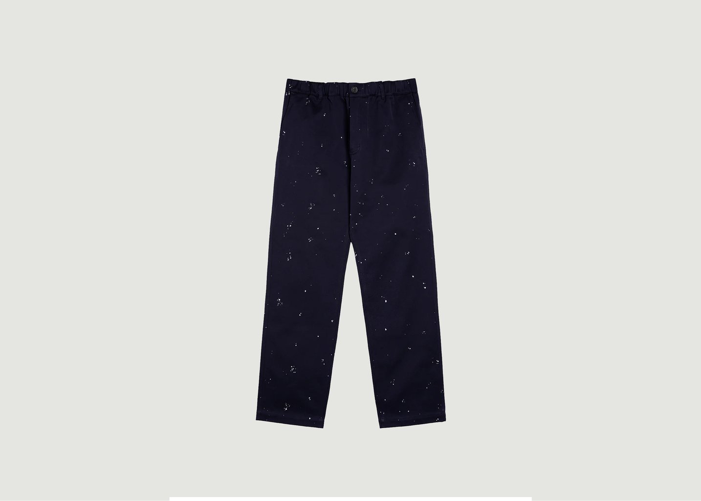 l'exception Pantalon Drill Dripping Easy Pants Brut Crest