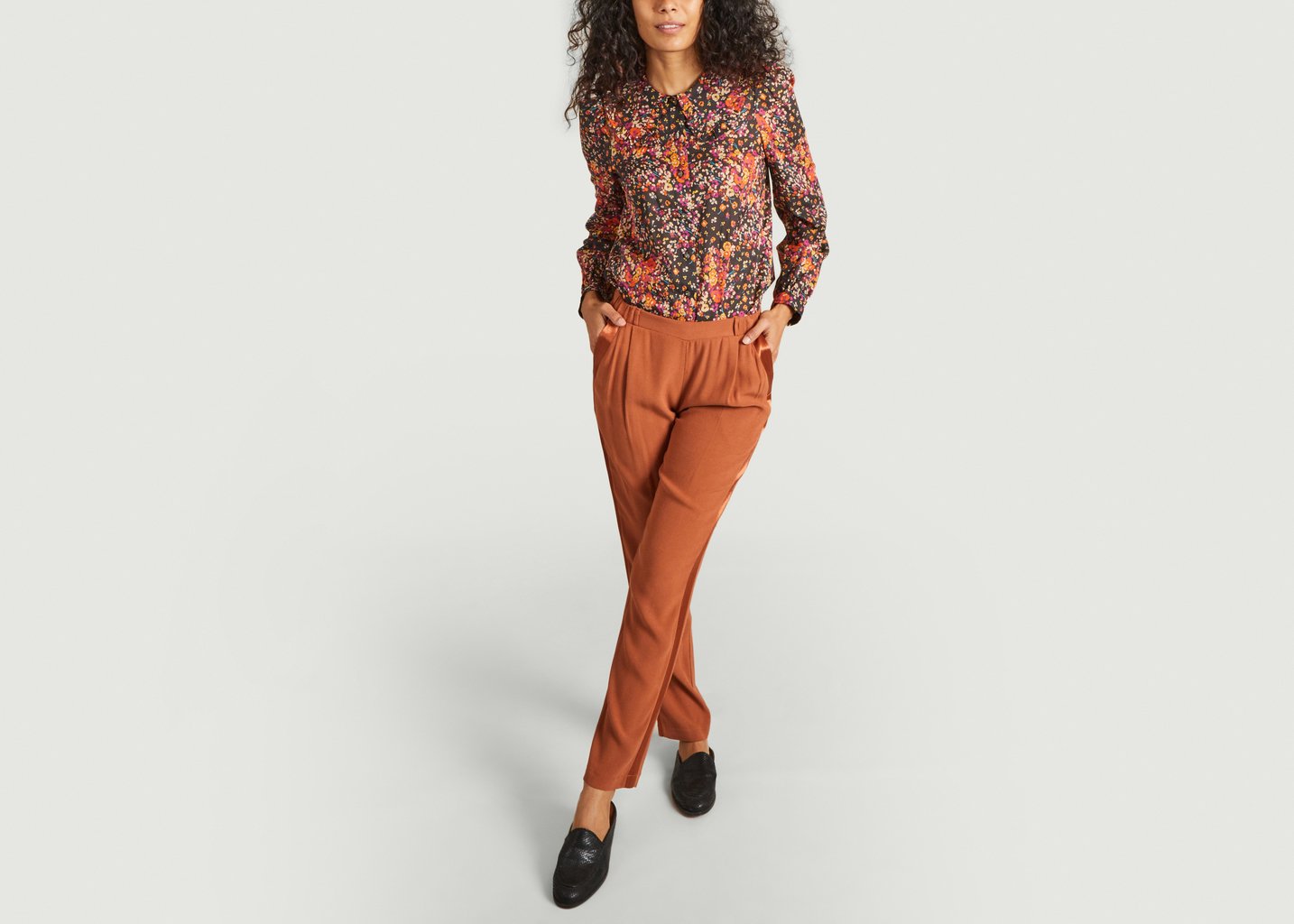 L'exception Pantalon Droit Philippe Tabac La Petite Française