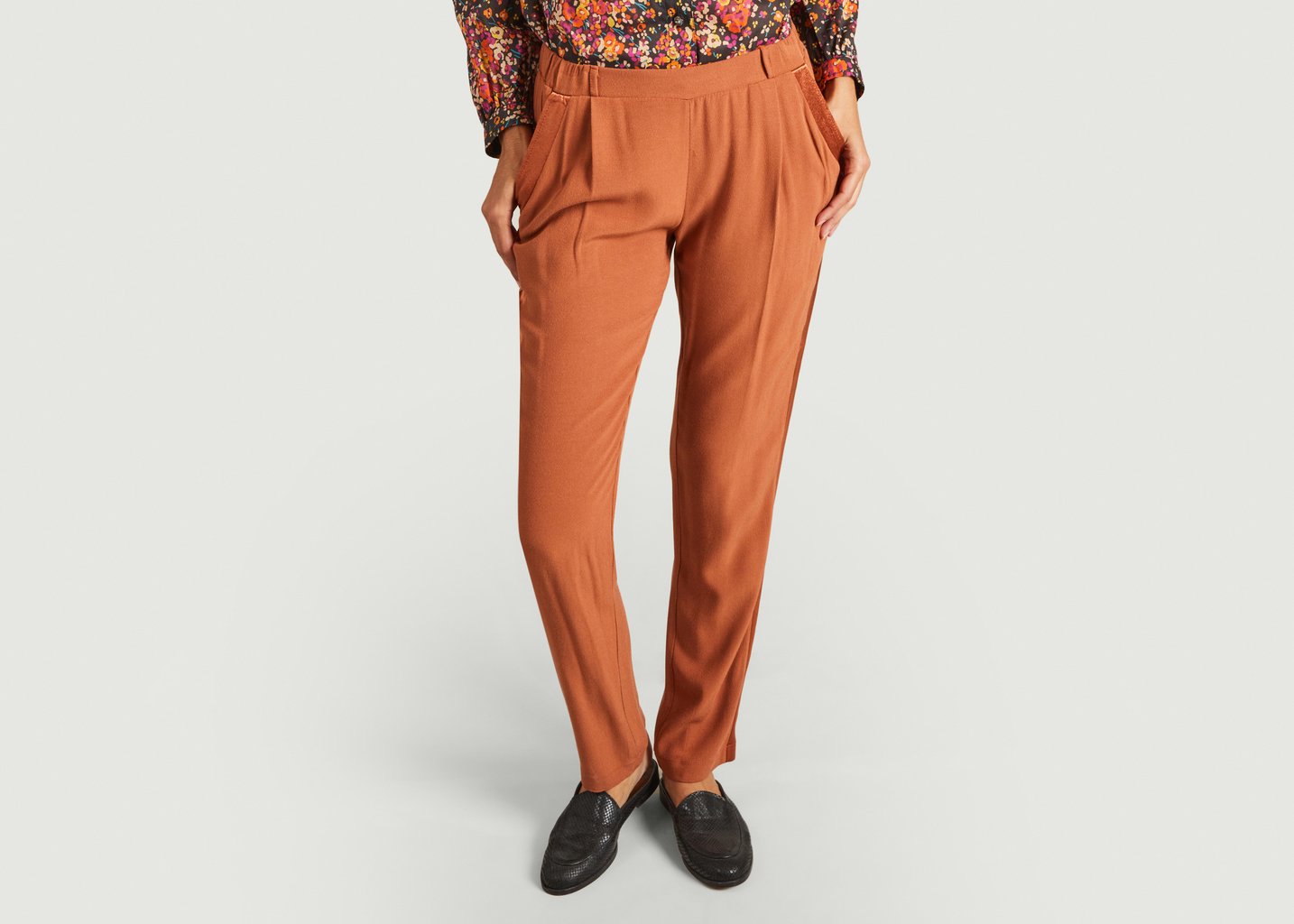 l'exception Pantalon droit Philippe Tabac La Petite Française