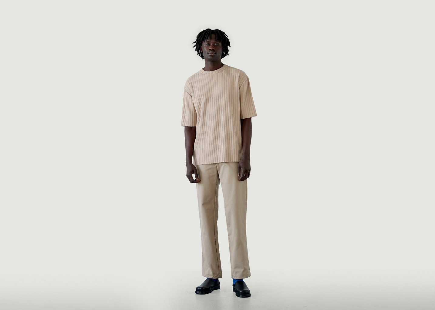 l'exception Pantalon En Coton Bruck Beige Walkers Appeal