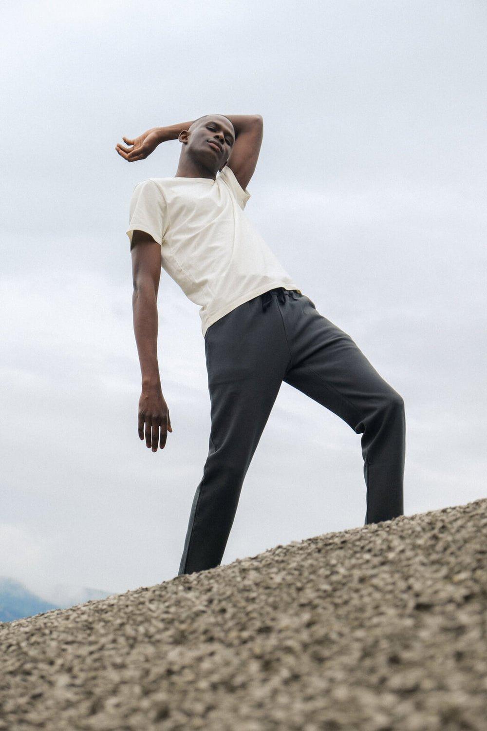 L'exception Pantalon En Jersey De Coton Vert Bouteille Apnee
