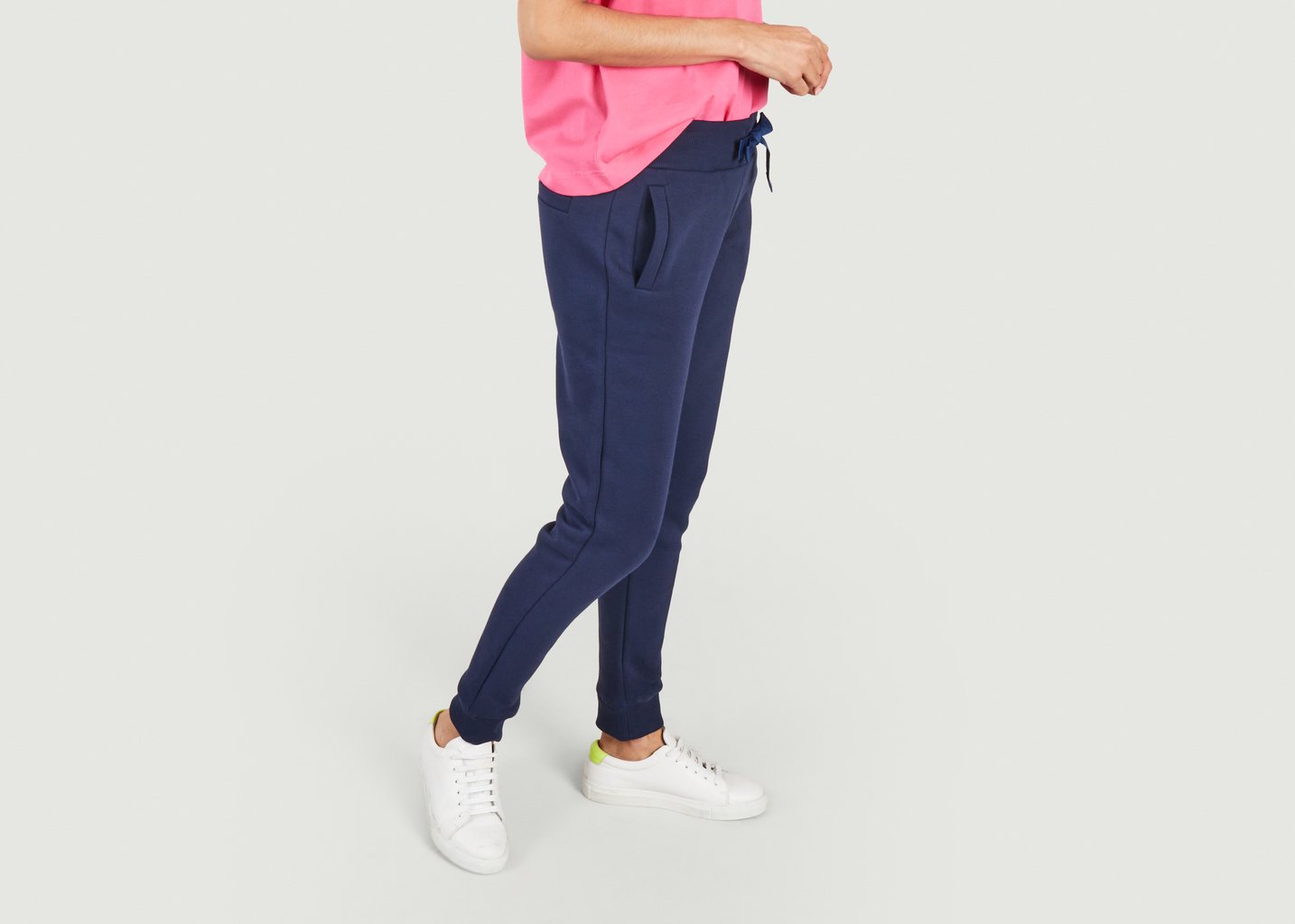 L'exception Pantalon En Molleton Recyclé Bleu Marine Colmar
